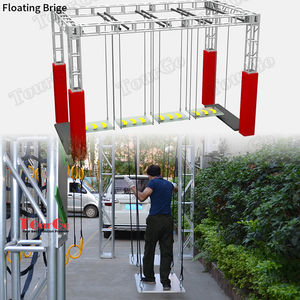 Terrain de jeux d'intérieur et d'extérieur personnalisé, équipement de guerrier Ninja, course d'obstacle, entraînement ninja pour enfants, adultes et athlétiques, à faire soi-même - Product Image 6