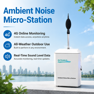 Microestación Inalámbrica 4G para Monitoreo de Ruido Ambiental en Todo Clima, para Detección de Ruido en Carreteras Urbanas y Fábricas - Product Image 2