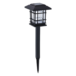 Lampu Taman <span class=keywords><strong>LED</strong></span> Halloween Natal Tahan Air AB dengan Nyala Api Berkedip Bertenaga Surya Berperingkat IP65 Kontrol Nirkabel - Product Image 4