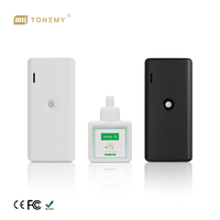 Diffuseur d'huiles essentielles ultrasonique sans bruit, à piles, à commande par bouton, pour usage en chambre, sans eau, machine à parfum