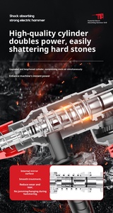 1200W bricolage perceuses électriques légères 26mm <span class=keywords><strong>marteau</strong></span>-<span class=keywords><strong>piqueur</strong></span> brise-béton rotatif SDS <span class=keywords><strong>mandrin</strong></span> perceuse à percussion <span class=keywords><strong>marteau</strong></span> perceuses à percussion" - Product Image 4