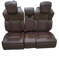 Sièges VIP de luxe personnalisables avec réfrigérateurs intégrés pour les conversions de Cadillac Escalade et GMC Yukon SUV ; Sièges électriques.