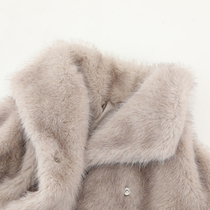 Ventes en gros de manteaux en fausse fourrure pour femmes, taille plus, chauds et courts, pour l'<span class=keywords><strong>hiver</strong></span> - Product Image 4