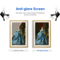 Pantalla de 32 pulgadas LCD para mostrar pinturas, música, reactivada control remoto para Museo y Galería, señalización digital