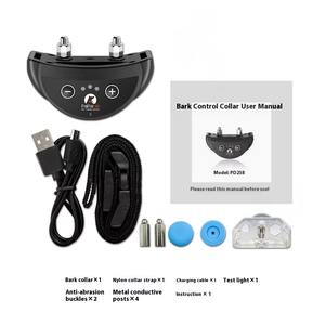 सभी आकारों (छोटे मध्यम बड़े) छाल नियंत्रण उत्पाद के कुत्तों के लिए रिचार्जेबल एंटी-बार्किंग प्रशिक्षण कॉलर - Product Image 4