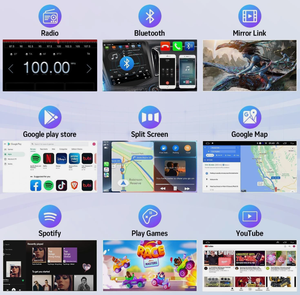 Android13 Car Stereo Radio GPS para 2002-2007jeep Liberty CarPlay Car Navigation System 10.1In Screen Android Auto AirPlay Camera - Product Image 5