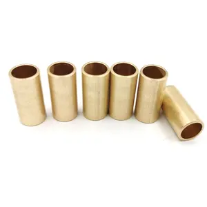 Custom Sintered Powder Metallurgy Bushing Bronze Copper Oil-Impregnated Sleeve Bush