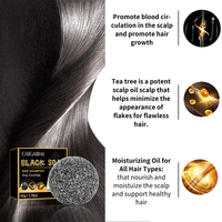 Savon Solide Bio Naturel OEM ODM pour la Croissance Capillaire et l'Épaississement des Cheveux, Shampoing Solide Noircissant pour la Perte de Cheveux