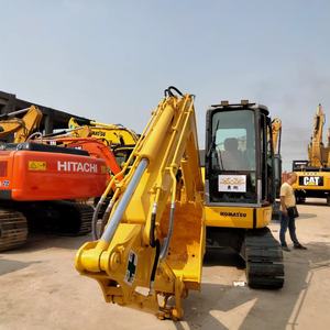 Excavadora sobre orugas Komatsu PC78US usada en buen estado, miniexcavadora hidráulica de segunda mano Komatsu PC78US, gran oferta - Product Image 5