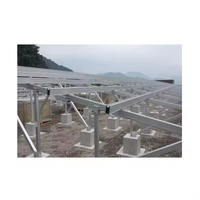 Estructura de Montaje en Suelo para Paneles Solares, Preensamblada, Galvanizada, en Oferta