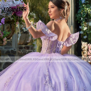 Impresionante Vestido de Quinceañera Mumuleo 2024 con Apliques, Vestidos de Fiesta de Quince Años, Vestidos de Princesa para Concurso - Product Image 2