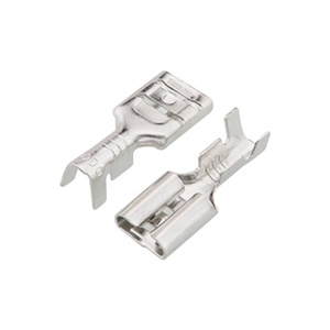 250 loạt 2.8/4.8/<span class=keywords><strong>6</strong></span>.3 cắm mùa xuân Ô tô điện cáp đồng thiếc mạ Spade Cáp Lug thiết bị đầu cuối - Product Image 5