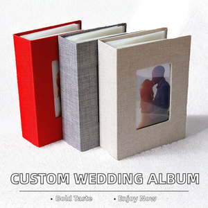 <span class=keywords><strong>Album</strong></span> <span class=keywords><strong>photo</strong></span> de mariage personnalisé en PU fait main, magnétique, avec <span class=keywords><strong>pages</strong></span> adhésives, pour photos 4x6, portable, écologique, couverture rigide, vente en gros - Product Image 3