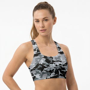 Sujetador Deportivo de Yoga de Alta Calidad, Ligero, Transpirable y con Gran Soporte, con Logotipo Frontal para Mujer - Product Image 1