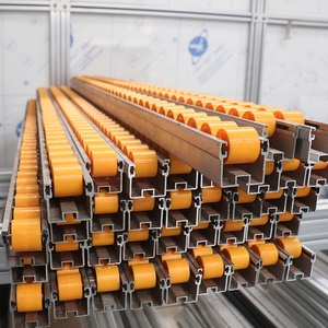 Vente directe usine : Rail à rouleaux en PE à cadre en aluminium pour équipements de manutention et systèmes de rayonnages de tuyaux - Product Image 5
