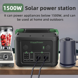 Estación de Energía Portátil de 1500W, Directo de Fábrica, OEM, ODM, SKD, CKD - Product Image 3
