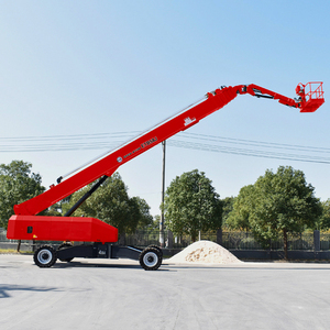 รถกระเช้าบูมลิฟท์ 18 เมตร ความสูงทำงาน 4x4 แบบล้อ สำหรับงานยกสูง - Product Image 1