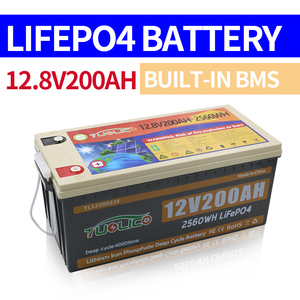 Camping Car Motorhome <b>Battery</b> for Deep Cycle 12V <b>24V</b> Pack 12.8V 200ah 100ah - Product Image 5