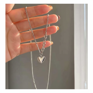 Vendita calda di tendenza Vintage fatto a mano da donna collane Punk Star catene acriliche con stile geometrico all'ingrosso gioielli di moda - Product Image 2