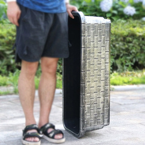 Jardinera Rectangular Extra Grande de Plástico Transpirable y Duradero para Patio Familiar, Balcón, Maceta, Caja de Plantación, Fábrica - Product Image 4