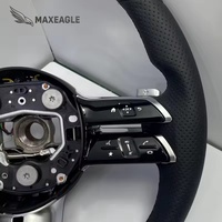 Volant en cuir pour Mercedes Benz AMG GLC GLE CLA GLS GLB EQA EQB GTS GT W205 W204 W206 W221 W222 W223 W213 W211 W219