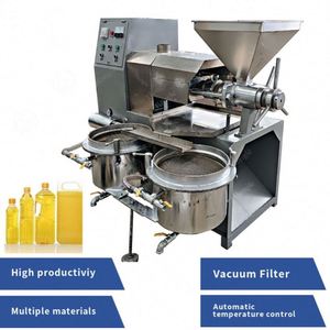 Brand New Sesame Peanut Pressing Olive Essential Extract Oil Press Machine Capacité 1000Kg Avec Haute Qualité - Product Image 5