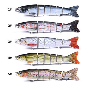 HENG JIA Esca Artificiale in ABS, Esca Finta Biomimetica Stampata per <span class=keywords><strong>Pesca</strong></span> a Spinning Senza Ami - Product Image 4