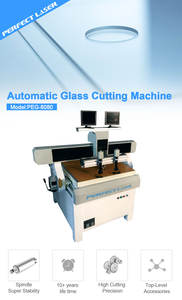 Perfekter Laser Hochpräzise 780*780MM Industrielle Smart CNC Auto Kosmetik spiegel Uhr Glas linie Alien Runds chneide maschine - Product Image 2