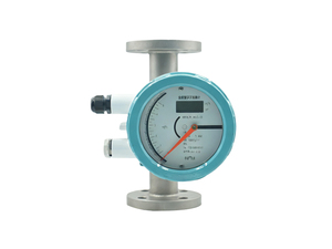 Rotamètre à zone variable numérique en acier inoxydable pour liquides et gaz avec raccord à bride et précision de +/-1,5% - Product Image 2