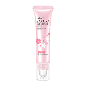 Productos de Belleza para el Cuidado de la Piel, Iluminan el Tono de la Piel, Atenúan las Ojeras, Reafirmante, Antiarrugas, Suero para Ojos con Rodillo de Sakura - Product Image 1