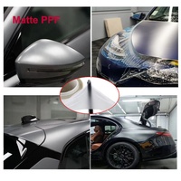 Film de protection de peinture (PPF) en TPU mat premium 7,5 mil, avec Lubrizol USA, effet satiné, nano-auto-réparant, anti-jaunissement, pour voiture