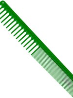 Peigne à cheveux à dents larges Eagle Castle JRL Professional Salon, manche en bambou, emballage en boîte, modèle 302, 18 cm, cheveux courts pour femmes