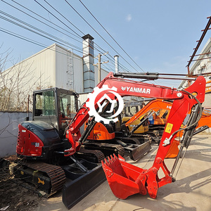 Máy xúc đào <span class=keywords><strong>mini</strong></span> Yanmar VIO55 Nhật Bản, đã qua sử dụng, động cơ thủy lực, loại bánh xích, model 2018, trọng lượng hoạt động 5 tấn - Product Image 3