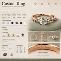 Personalisierter Gravierter S925 Sterling Silber Paarring für Valentinstag Liebesgeständnis Geschenk