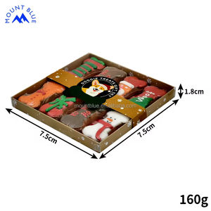 Nouveauté : Os à mâcher attrayants pour chiens, biscuits créatifs au chocolat sans gluten, enroulés, avec un emballage élégant - Product Image 2