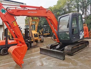 Importé du Japon a utilisé la mini-pelle Hitachi ZX60 de haute qualité bon marché à vendre à Shanghai - Product Image 4