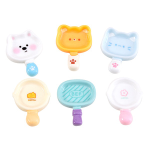 Platos de Juguete con Diseño de Comida de Dibujos Animados, Lote Mixto, Mini Cocina para Casa de Muñecas, Pegamento de Crema para Manualidades, Imán para Refrigerador, Resina, Adornos Pequeños para Escritorio - Product Image 6