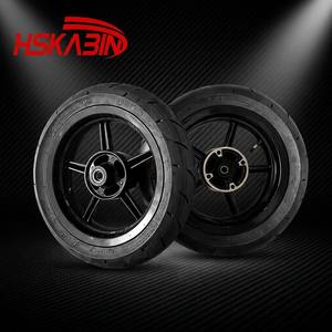 Pneu de rechange pour scooter NEUF HSKABIN 110/70-12 120/70-12 12 pouces en caoutchouc <span class=keywords><strong>avec</strong></span> <span class=keywords><strong>chambre</strong></span> à <span class=keywords><strong>air</strong></span> pour roues TUTTIO YOZMA - Product Image 2