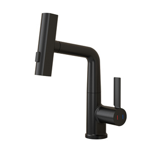 Modern Premium Single-Handle Pull-Down Faucet <strong>Retractable</strong> Rain <strong>Shower</strong> <strong>Head</strong> Durable Copper Material Ceramic for <strong>Bathroom</strong> Sink - Product Image 3