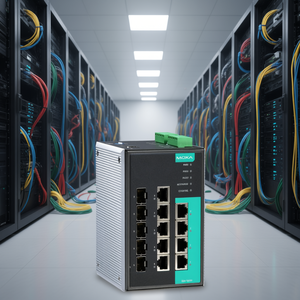 Commutateur Ethernet industriel géré Gigabit Moxa EDS-G509 à 8 ports, commutateur d'entreprise IEEE 802.3 24V - Product Image 3