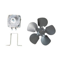 Motor Kipas AC EBM Berbantalan Bola 5W 10W 16W untuk Kondensor Kulkas dan Freezer 110-240V