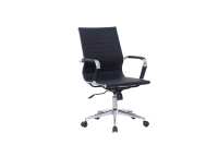 Échantillon Gratuit - Chaise de Bureau Exécutive Ergonomique Pivotante et Réglable en Acier Inoxydable Contemporaine pour la Maison et le Bureau