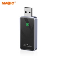 Carplay sans fil Android Auto 2 en 1 Multimedia Car Streaming Box USB Carplay Dongle Adaptateur Carplay sans fil pour Apple