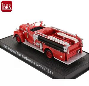 Vehículo <span class=keywords><strong>de</strong></span> juguete a escala 1:64, modelo <span class=keywords><strong>de</strong></span> camión <span class=keywords><strong>de</strong></span> <span class=keywords><strong>bomberos</strong></span> <span class=keywords><strong>de</strong></span> metal - Product Image 5