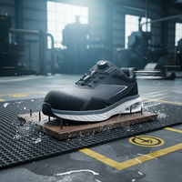 Chaussures de sécurité personnalisées en usine, style sportif, légères, toutes saisons, antidérapantes, imperméables et antistatiques, en promotion