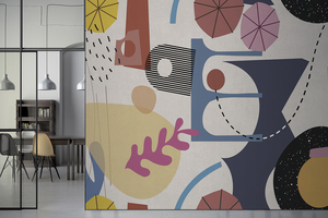 วอลล์เปเปอร์ลายอิฐ<span class=keywords><strong>3D</strong></span> อะนิเมะน่ารักสำหรับกระจกบ้านวอลเปเปอร์ลอกแอนด์สติ๊กทำจาก PVC มีกาวในตัว<span class=keywords><strong>3D</strong></span> วอลเปเปอร์ห้องเด็กๆ - Product Image 2