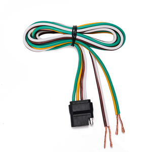 4针拖车连接器线束12-24v电动插头适配器 - Product Image 1