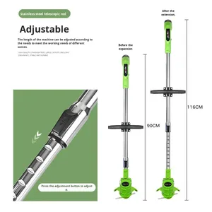 <span class=keywords><strong>Tagliaerba</strong></span> <span class=keywords><strong>Elettrico</strong></span> Industriale 21v 125cc Piccola Macchina per Diserbo Domestico con Batteria al Litio Ricaricabile Trimmer per Erba Fai-da-Te - Product Image 6