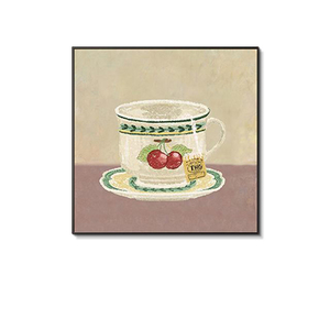 Cuadro de Pared de Mujer y Gato Estilo Moderno de Mediados de Siglo, Arte Retro, Lienzo Enmarcado para Decoración de Sala de Estar, Dormitorio y Hogar - Product Image 6
