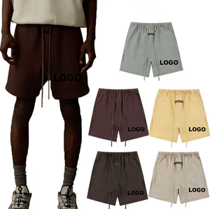 Pantalones Cortos Essentiel <span class=keywords><strong>Fear</strong></span> 2026 Colección Casual SS22 para Hombre, Pantalones Cortos Oversize Elásticos en Color Avena Claro y Oscuro y Camiseta de Manga Corta - Product Image 2